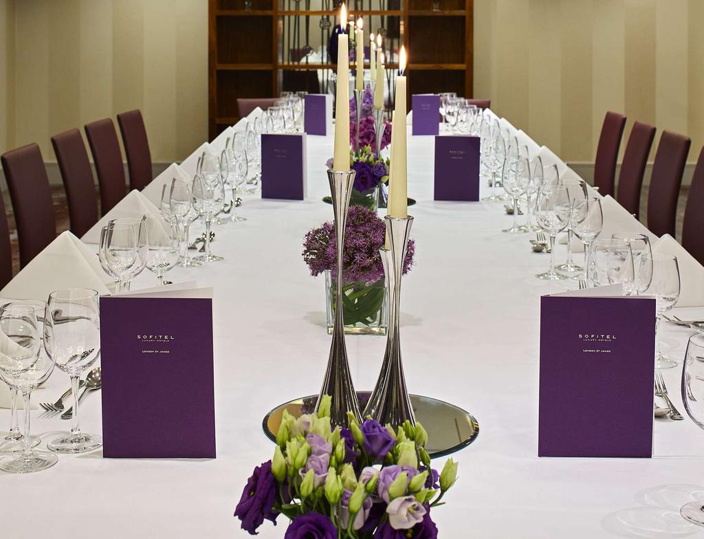 PICCADILLY & BLOOMSBURY PICCADILLY & BLOOMSBURY Host your conference or event for up to 70 guests in the