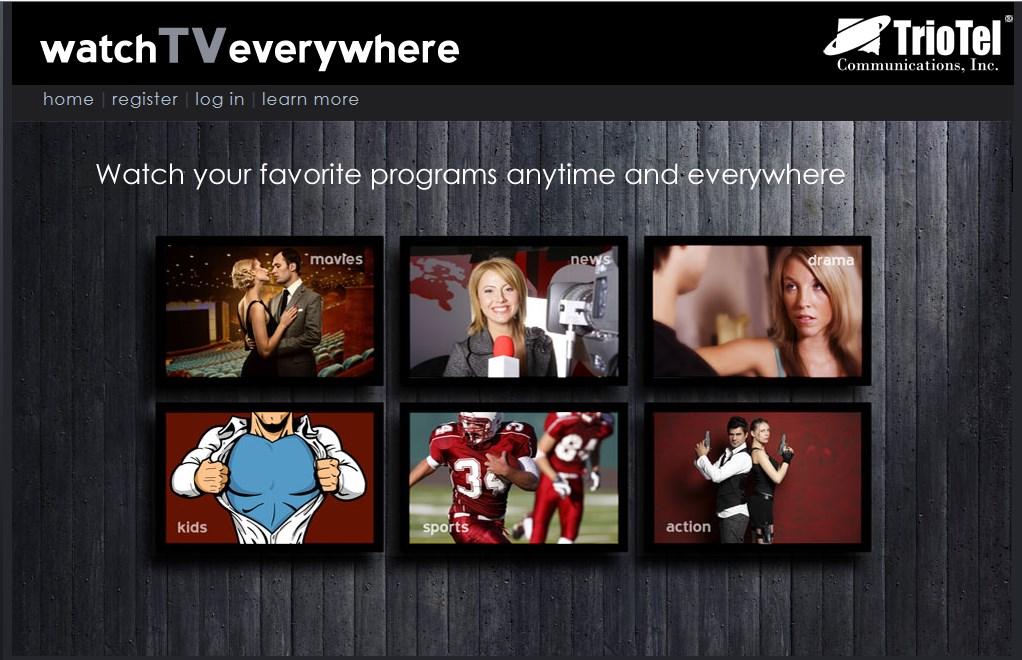 Watch your favorite TV programs anytime, anywhere.