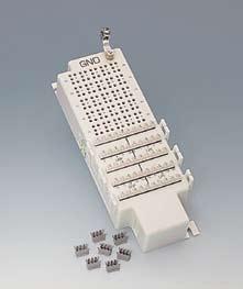 Station Protector (110ANA Type) with 110 IDC for Both Input and Output The 110ANA1 Multipair Protector Panel provides indoor station protection for small pair count applications using the 3B-, 3C-,