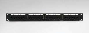 1100GS3 Modular Panel 1100GS3-24 The 1100GS3 Modular Patch Panel is a 19-inch rack or wall mountable. 8-pin modular jack panel that accommodates repeated line moves, additions and rearrangements.