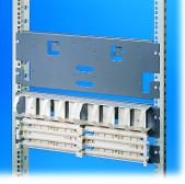PANELS Copper Accessories 110 Family The 110RD2-200-19-inch Mounting Brackets are used for mounting the 110-type hardware in a 19-inch frame rack or data cabinet.