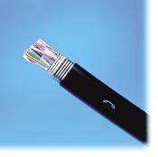 copper CABLES Copper ANMW Cable Outdoor The ASP-Filled Core Cable has an Aluminum Steel with Polyethylene (ASP) sheath and a core of solid-copper conductors, dual insulated with foam skin and