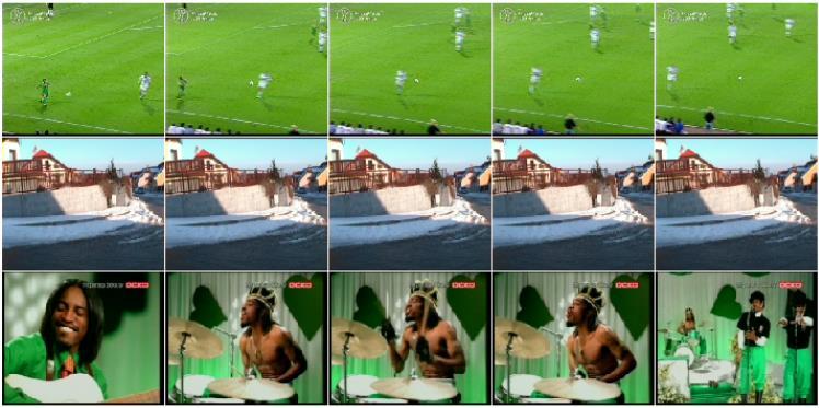 Sequence characterization We can extract two types of information from a video sequence: spatial and temporal, depending on which characteristics we are looking at.