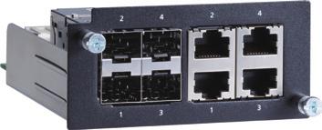 reserved for installing PM-7500 modules Fast Ethernet Interface Modules, PM-7500 Series Slot 1 Fast Ethernet