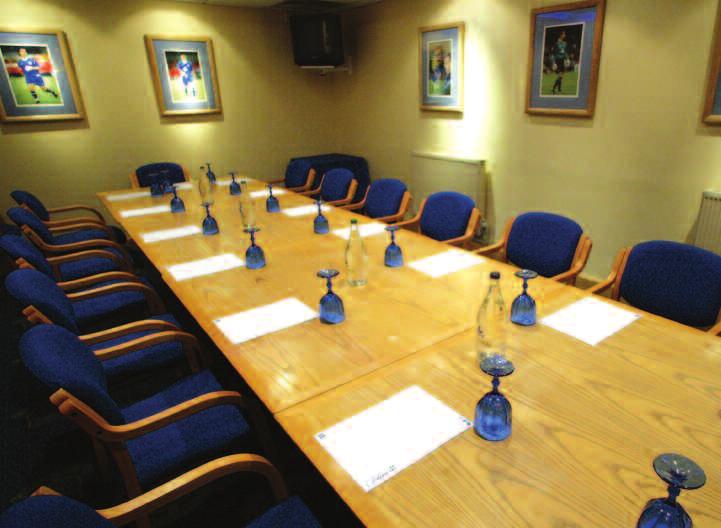 One of our smaller suites, the Sponsors Lounge is a popular choice for board meetings and smaller scale