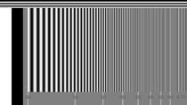 and burst frequencies are of course different from those in luma sweeps. Attenuation Stripes: Stripes at the top of sweeps appear on scope as lines indicating 3 db and 6 db signal loss.