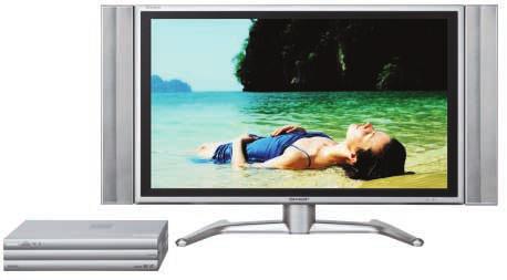 Sharp discreetly integrates its high performance digital 1-Bit amplifier and speakers into all AQUOS G Series models.