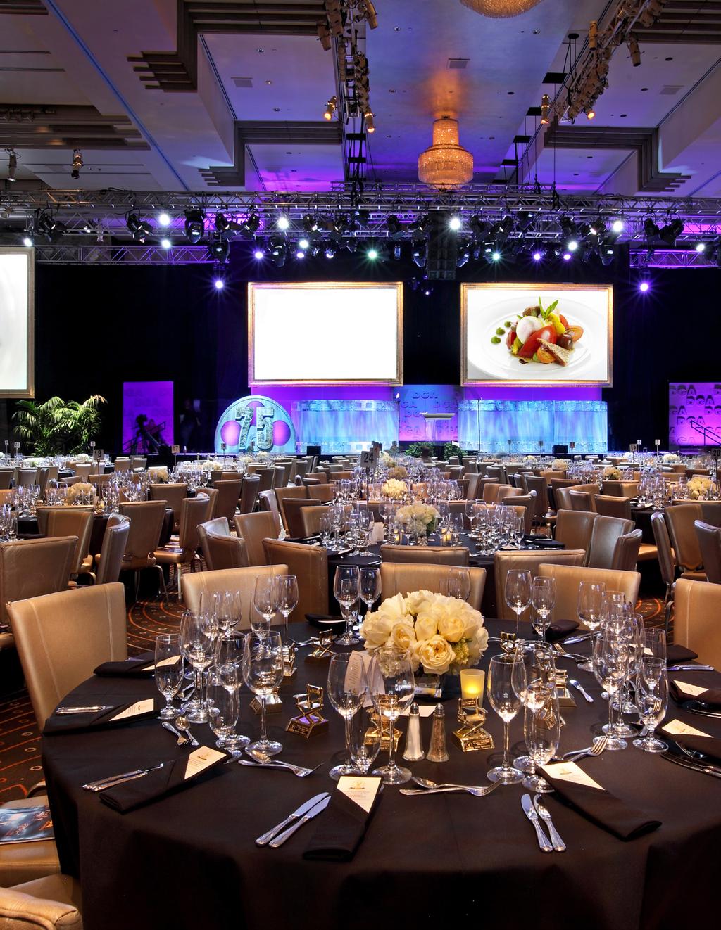VENUE AMENITIES Centrally located in the heart of historic Hollywood, easily accessible from the Metro, freeways and downtown Views of the Hollywood Hills and Los Angeles Adjacent to Loews Hollywood