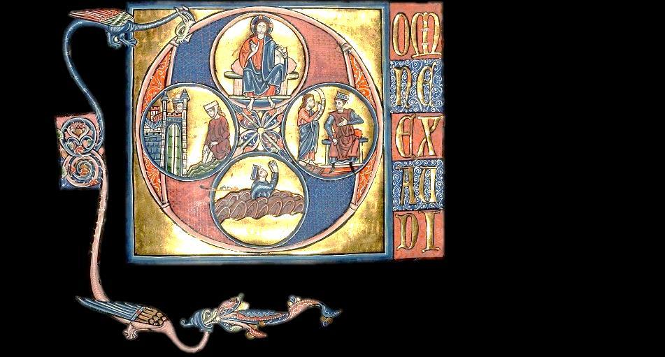 De Brailles Psalter (13th century) MS322 When I step into this library, I