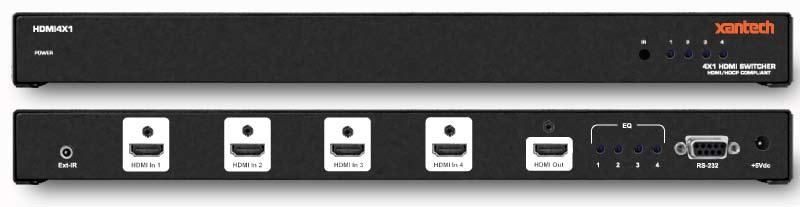 (included) (includes rack ears) Order: HDMI4X4 device by equalizing the HDMI signal sharp HDTV