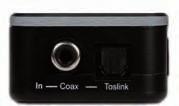 Two-way conversion; Coaxial to Optical or Optical to Coaxial. Supports amplifi cation of digital audio and extends the transferring distance through coaxial and/or optical cables.