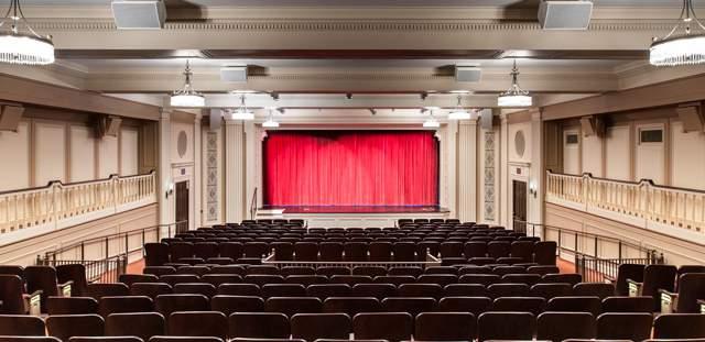 Accommodates up to 40 McCormick Theater Featuring original 1932 architecture, this fully renovated theater