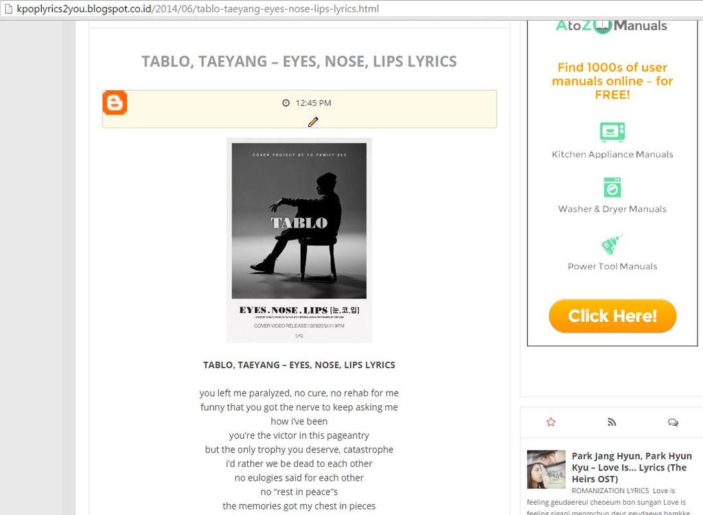 25 then the cover rap version by Tablo, and the last is a cover,