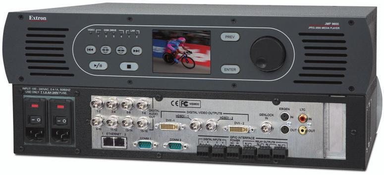 H D V I D E P L AY E R S verview Front Panel ontrols Illuminated soft-touch buttons provide video transport control Intuitive User Interfacer onfidence Monitor Internal Storage Shuttle/Jog Knob Front