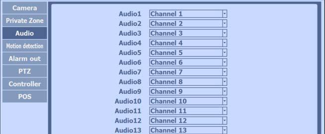 CH 3 How to Use 3) Audio Audio Out: