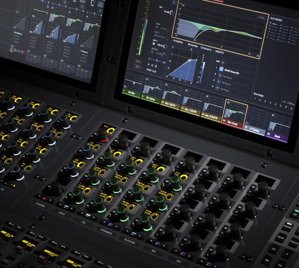 The next stage in live sound selling, most trusted, and most requested live mixing systems for concert touring, festivals, and installations around the world.