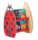 books. Use one piece to pep up your book area or combine a few units to create a complete reading corner.