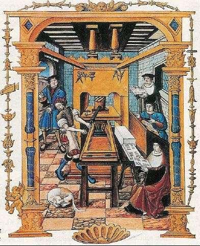 Secular Renaissance Music Printing Ottaviano Petrucci (1466 1539) Monopolized music printing for 20 years First book printed Harmonice Musices Odhecaton 96 chansons containing work of Josquin Used a