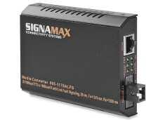 Media Converters 10/100BaseT/TX to 100BaseFX Single Fiber (WDM) Media Converters Single Fiber Wave Division Multiplexing (WDM) Media Converters with Link Fault Signaling allow data normally carried