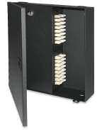 Physical protection of such connections and storage of fiber slack are also wall-mount enclosure s major functions.