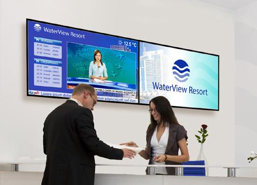 How ArtioSign digital signage is used across a variety