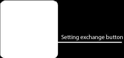 To change the cable length setting, press and hold the Setting Exchange Button.