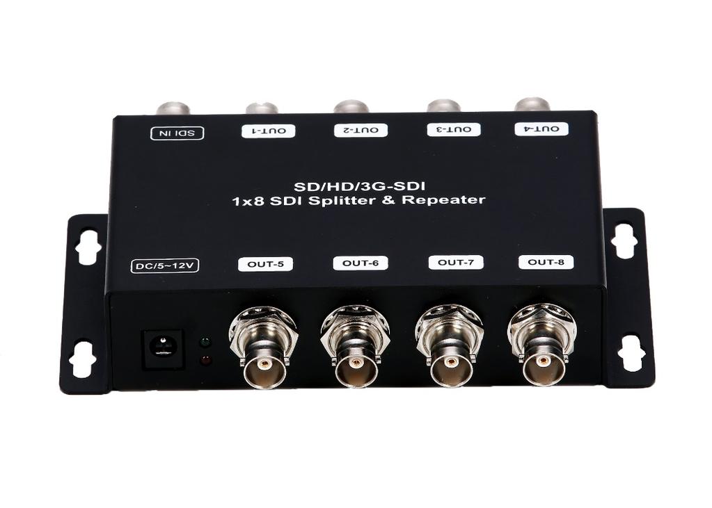 User Manual SP8SDI SD/HD/3G-SDI 1 to 8 Distribution
