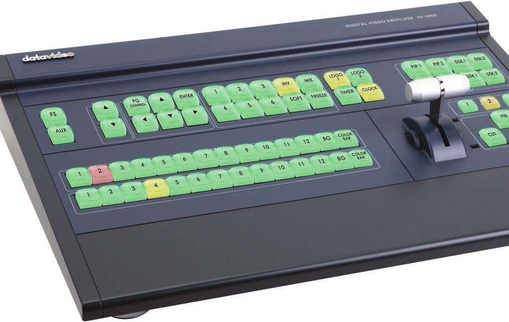 HD/SD SWITCHER SE-2800 HD/SD Switcher The SE-2800 is a multi-definition switcher designed for the event or activity that needs anywhere from eight to twelve HD or SD input sources.