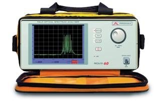 NEWSLETTER JANUARY 2004 5 Field Optical Spectrum Analyser PROLITE-60 There is a growing number of applications in today's telecom world involving fibre optic communications using more than one