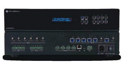 HDBASET OUTPUTS FOR EXTENSION OF A/V, CONTROL AND POWER SIGNALS OVER A SINGLE CATEGORY CABLE Ensures distance and value requirements are addressed to meet the needs of the installation and budget TWO