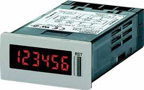 H7GP Digital Counters T432 Compact Count and Time Totalizers Large easy to ready 8.