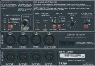 x 12 19-100 Hz ± 3 db Amplifier power 500 W