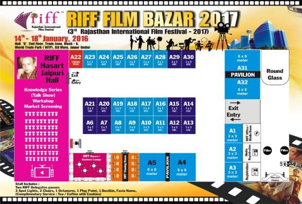 RIFF 2017 >> RIFF FILM BAZAR RIFF FILM BAZAR 3rd RAJASTHAN INTERNATIONAL FILM FESTIVAL DATE : 14th JAN. TO 18th JAN.