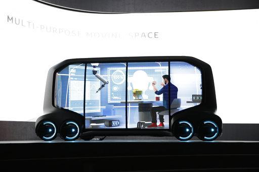 The Latest: Autos overshadow the small at CES tech show 8 January 2018 Uber develop self-driving taxis. Lyft is using its own self-driving fleet to transport conference attendees.