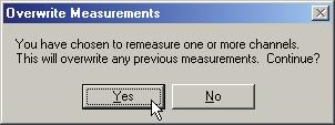 A new measurement set will be added to the list, and the Speakers to Measure dialogue box will be displayed to allow you to specify which speakers you want to measure.