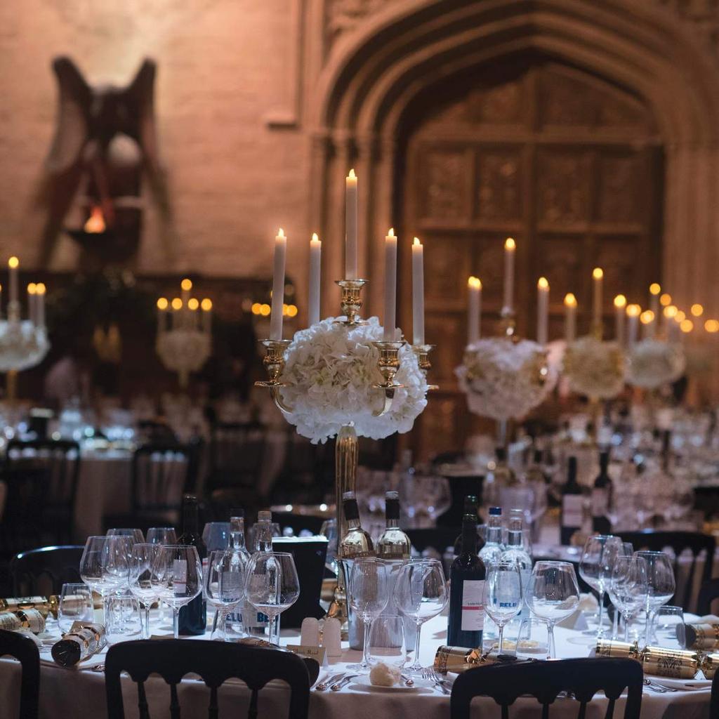 Dinner in Hogwarts Great Hall Immerse your guests in the ultimate fine dining experience with dinner in the iconic Hogwarts Great Hall, the original set used throughout the making of all eight Harry