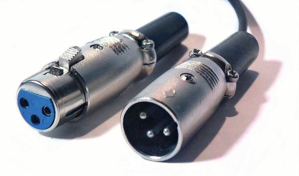 XLR CABLES XLR cables are used in a range of settings from live performances to studio/classroom recordings.