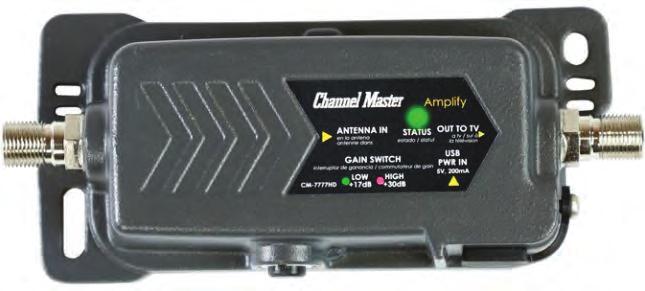 $89 $65 AMPLIFY Adjustable Preamplifier CM-7777HD TITAN 2 Medium Preamplifier CM-7778 Works with any television antenna to boost signal strength and improve signal quality.