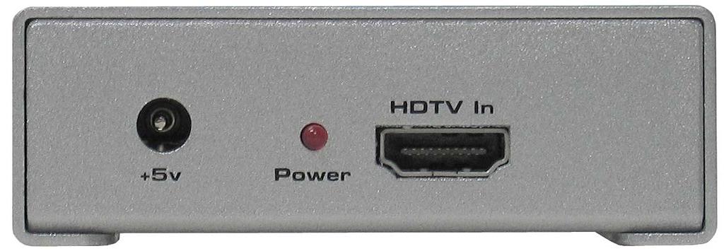 HDTV CAT-5 Extender SENDER FRONT PANEL