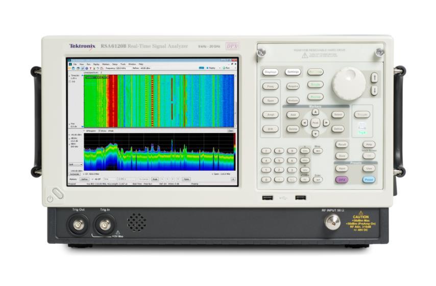 RSA5126B and RSA5115B Performance Real-Time Signal Analyzer High Performance Real Time Signal Analyzer with Mid-Performance Price Rich feature set to 26.