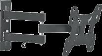 4cm Metallic Black E240 (Rotate, Fold, Swivel &