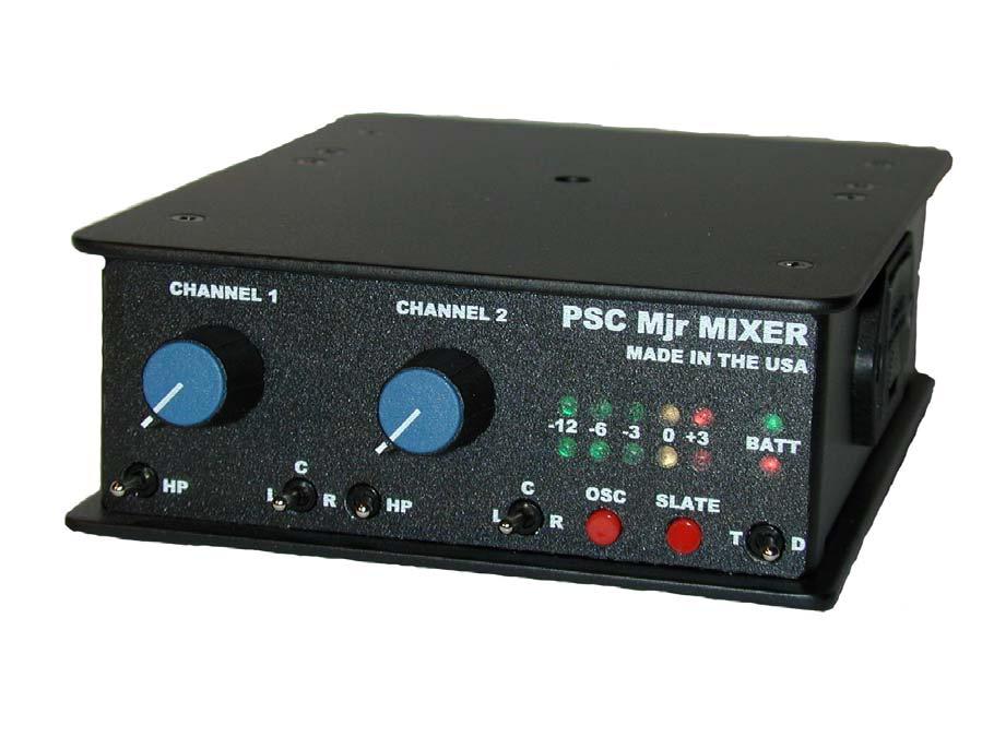 PROFESSIONAL SOUND CORPORATION MJR Portable Audio Mixer Operation Manual for Mixers with