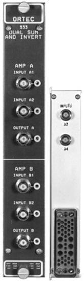 Appendix 120 Figure 101: Left: ORTEC 533 Dual Sum and Invert Amplifier [0R]; Right: CAEN V812 [CA812].