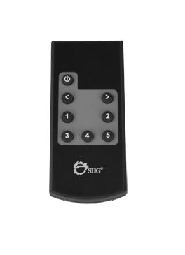 IR Remote Control Standby Previous Next Input Select Button Figure 3: IR Remote Control Standby: Press and the input signal won't be detected (Standby mode).