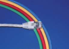Category 5e system patch cord is tested 100% in compliance with TIA/EIA-568-B.2.
