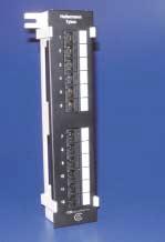 Category 6 Universal Patch Panels HellermannTyton s Category 6 Universal patch panels are pre-configured in 12, 24 and 48 port versions to meet the needs of nearly all customer applications.