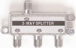 85-034 Box of 10 86-434 High Performance Cable Splitter, Card of 1 85-132 5MHz-1GHz 2-Way Box of 10 86-132 High Performance Cable Splitter, Card of 1 85-133 5MHz-1GHz 3-Way Box of 10 86-133 High