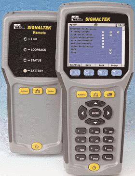 Hand-Held Testers SIGNALTEK Cable Performance Tester SIGNALTEK provides a technically innovative method to test and document performance of voice, data, video, and VoIP applications for cabling