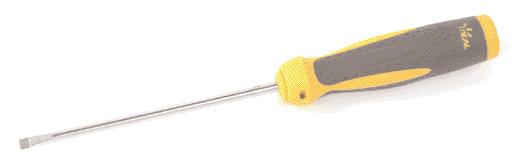 Premium screwdriver ratchet mechanism can handle high torque without failure Ergonomic, slip-free comfort grip Accepts Twist-a-Nut replacement bits