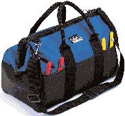 design Carry as a hand-tote, shoulder-tote, or tool-belt Includes removable